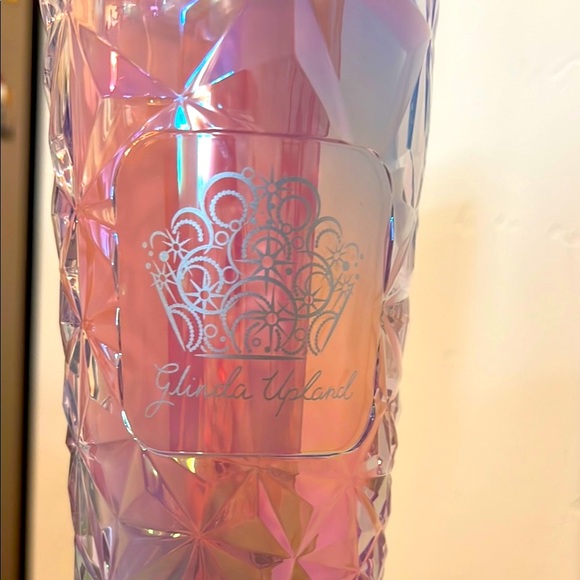 Starbucks Wicked Glinda Pink Iridescent Cup Tumbler with Straw Topper NWT - Picture 2 of 4